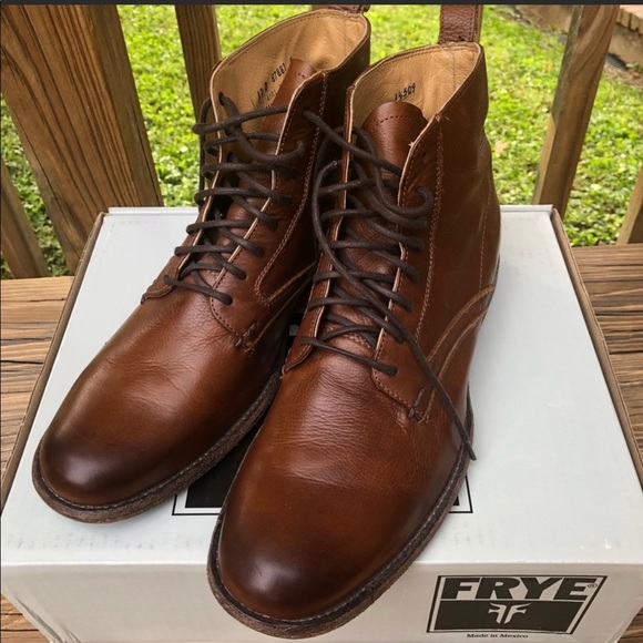 frye phillip lace up boot